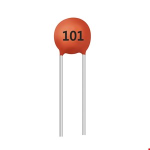خازن عدسی 100 پیکوفاراد