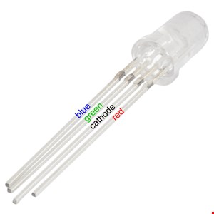 ال ای دی RGB کاتد مشترک 5 میلیمتر