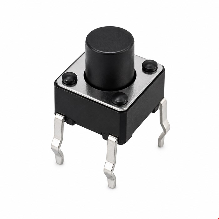 تک سوییچ 6×6×7 میلی‌متر 4 پایه (Tact Switch)