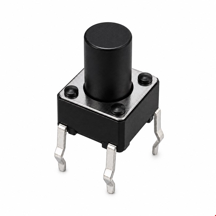تک سوییچ 6×6×9.5 میلی‌متر 4 پایه (Tact Switch)