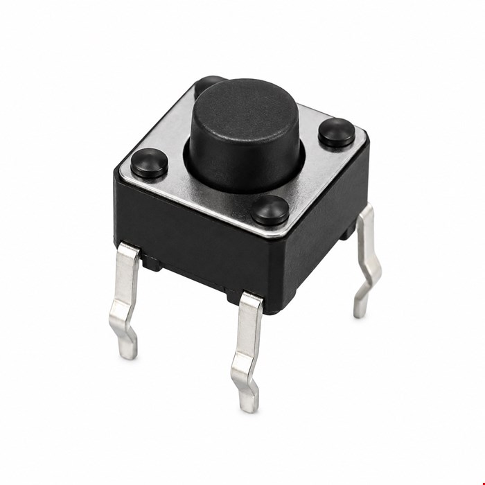 تک سوییچ 6×6×5 میلی‌متر 4 پایه (Tact Switch)