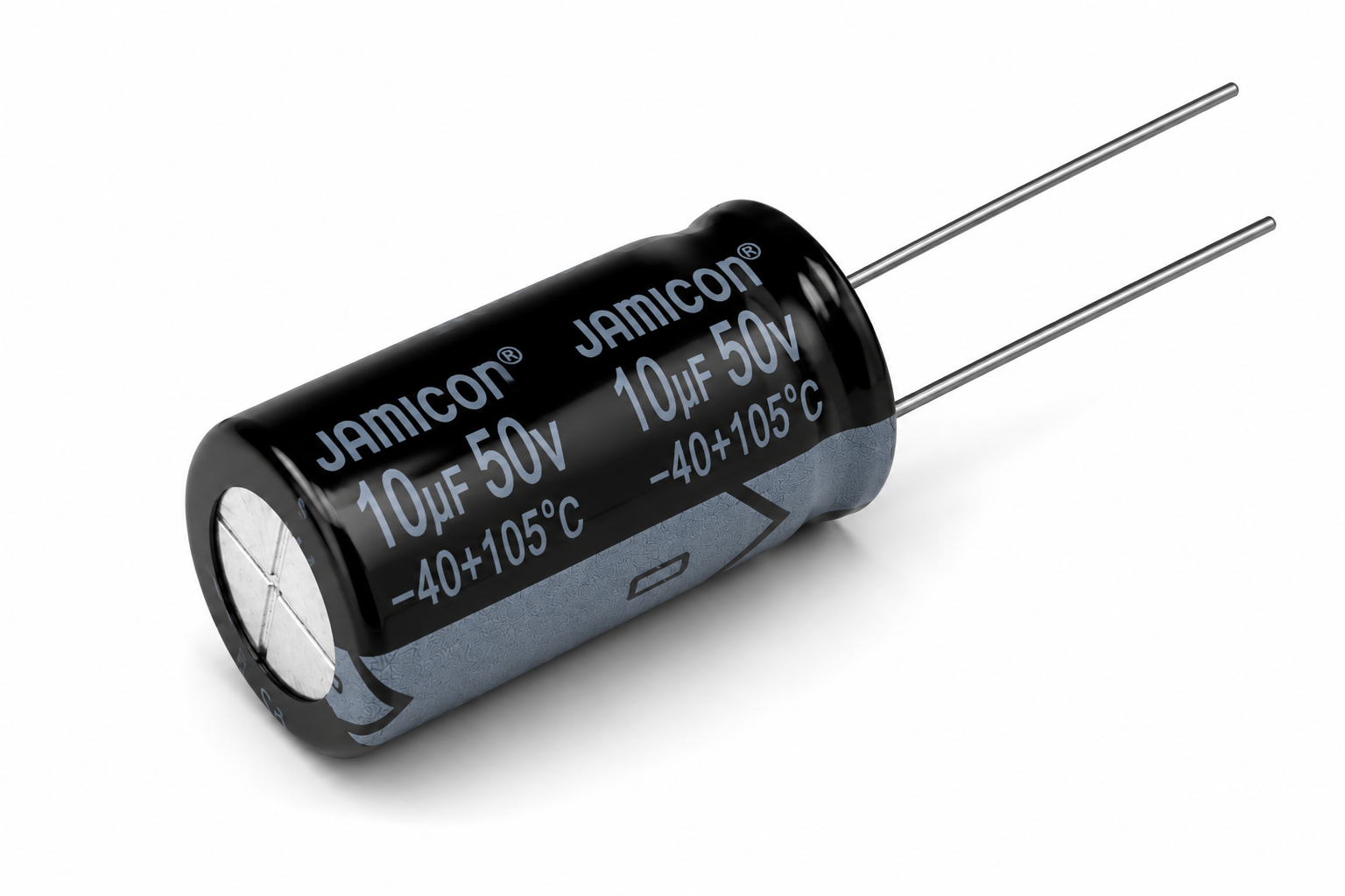 Electrolytic Capacitor 10µF 50V