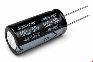 خازن الکترولیتی 100µF 50V