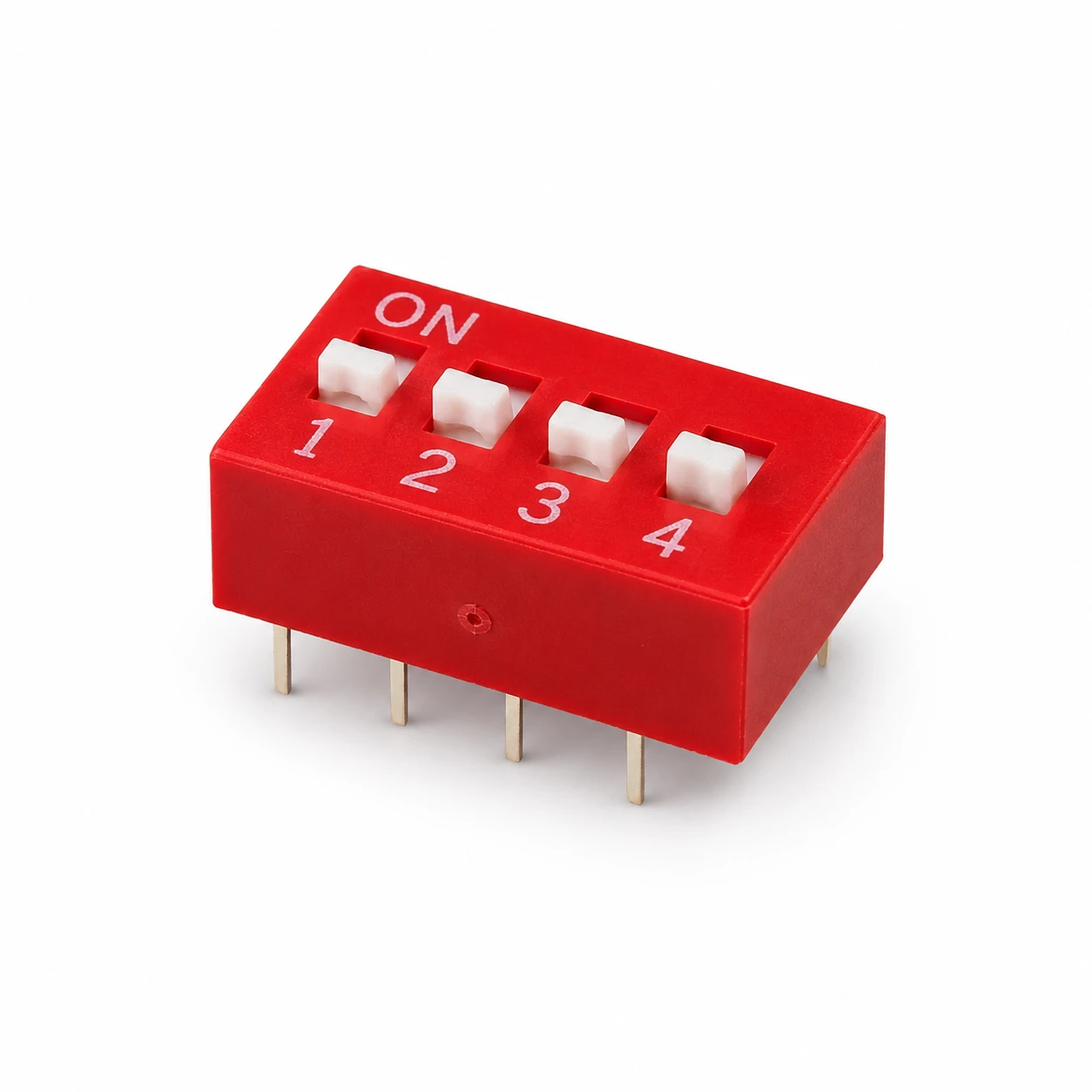 دیپ سوییچ 4 حالته DS1040-04RN 