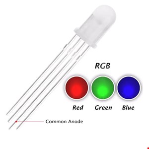 ال ای دی RGB آند مشترک 5 میلیمتر